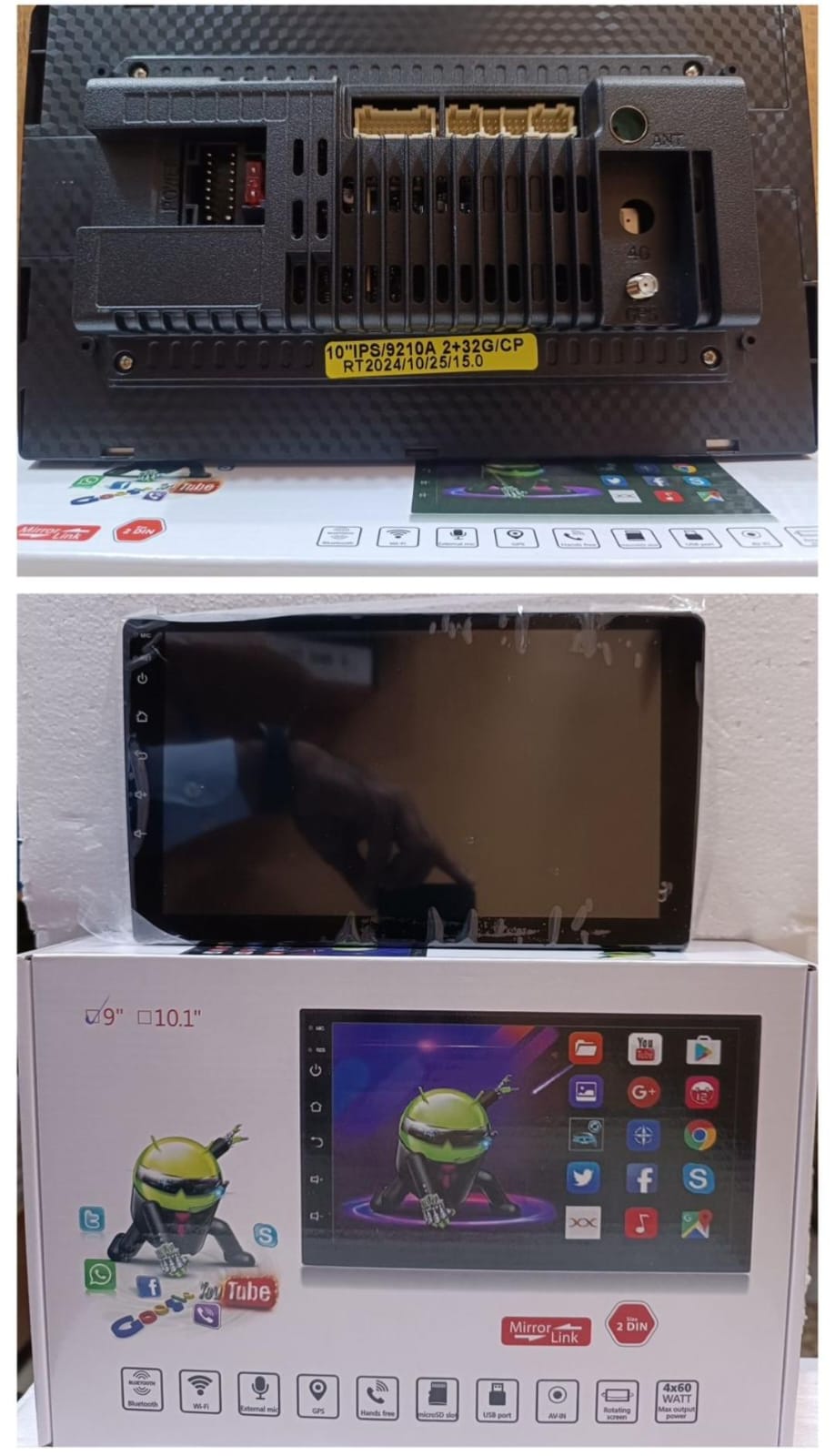 ANDROID 8" SCREEN RADIO